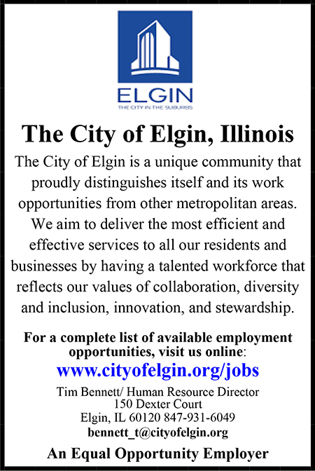 City of Elgin EEO Ad