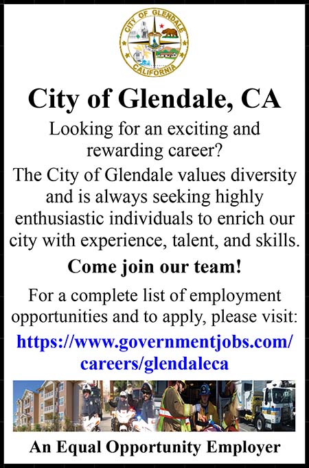City of Glendale EEO Ad