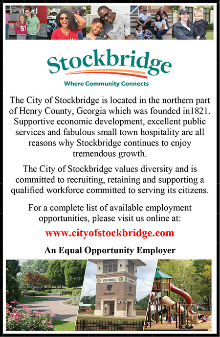 City of Stockbridge EEO Ad