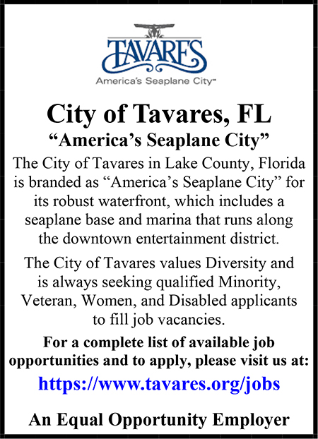 City of Tavares EEO Ad