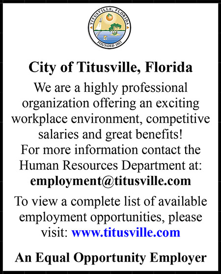 City of Titusville EEO Ad