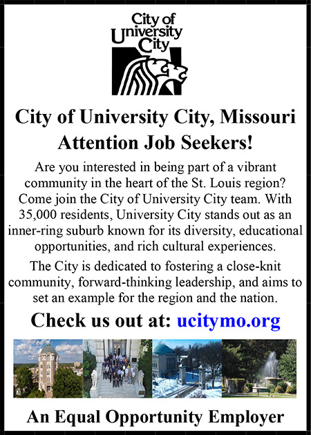 City of University City EEO Ad.pub