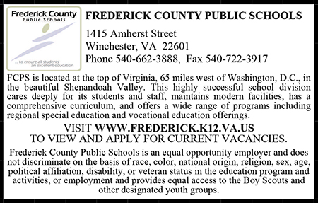 Frederick County Public Schools Ad