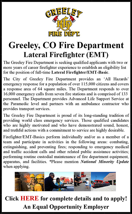 Greeley Fire Department Lateral Firefighter EMT.pub