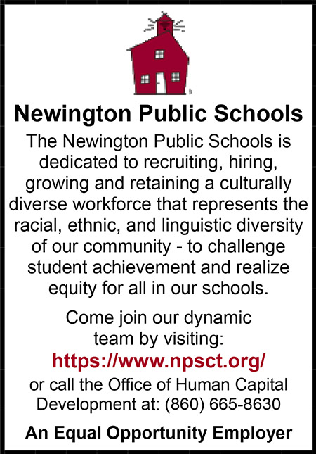 Newington Schools Online Ad