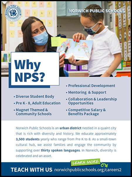 Norwich Public Schools Web Ad