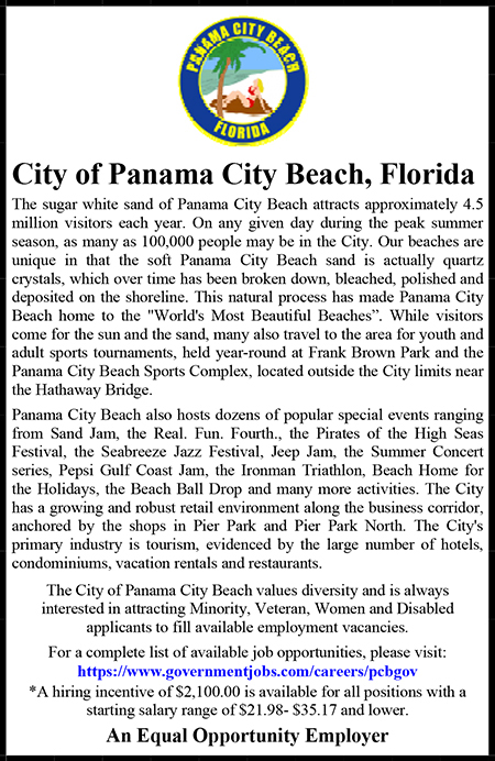 Panama City Beach EEO Ad