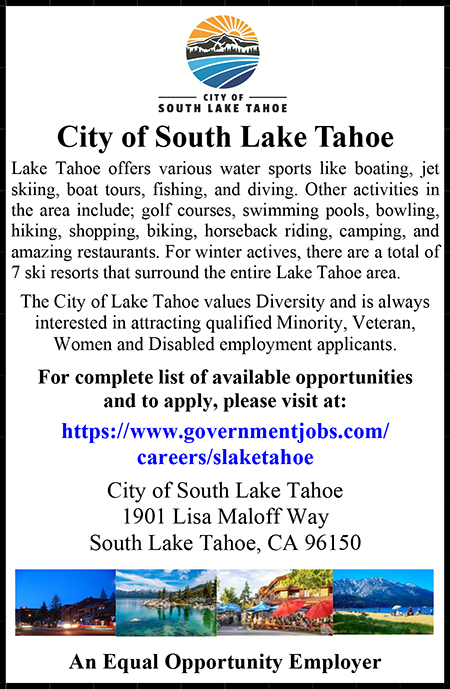 South Lake Tahoe EEO Ad