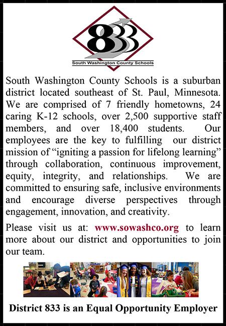 South Washington County Schools Ad
