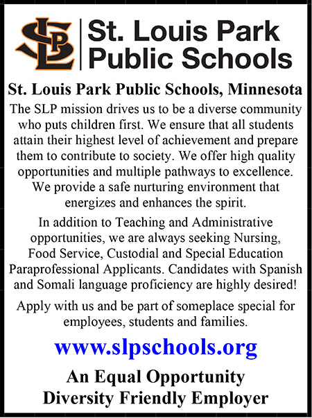 St. Louis Park Schools Ad.pub