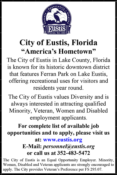 City of Eustis EEO Ad 02.06