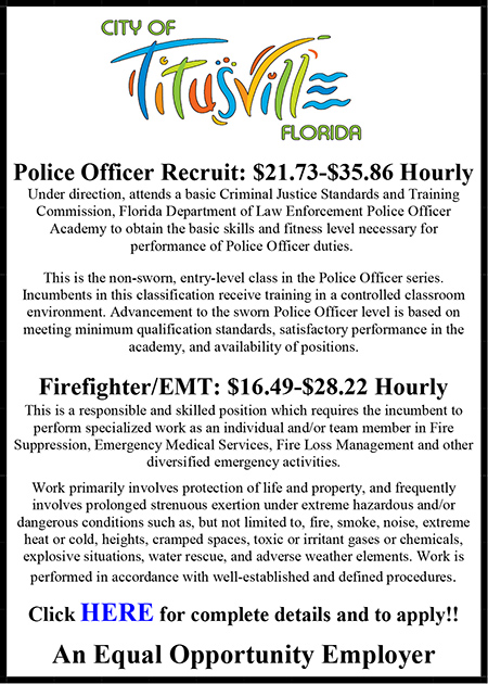 City of Titusville Police-Fire Ad.pub