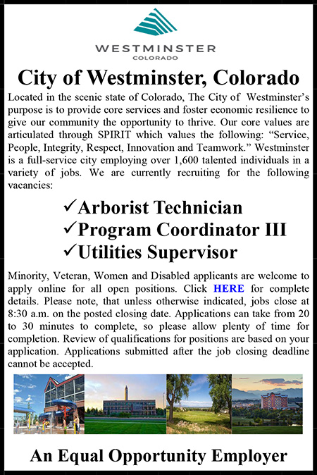 City of Westminster CO Multiple Position Ad.pub