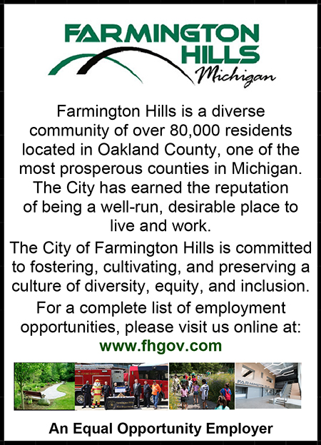 Farmington Hills EEO Ad