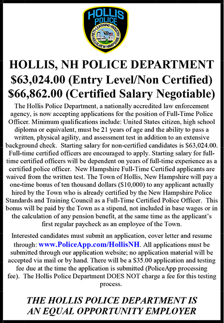 Hollis NH Police.pub
