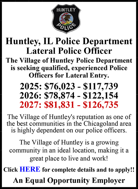 Huntley Police Ad (Lateral).pub