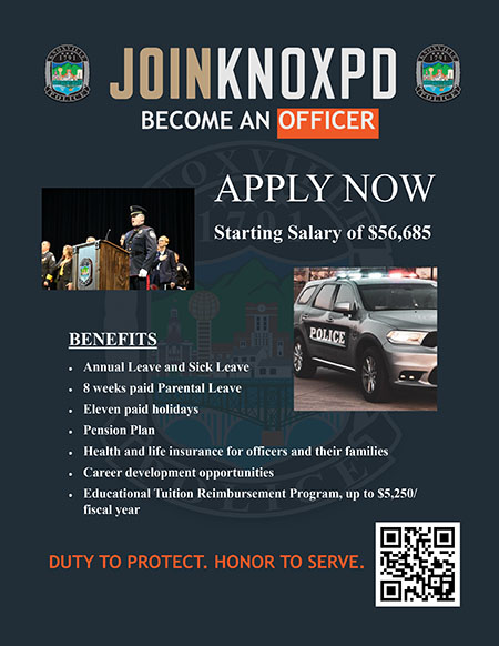 Knoxville Police Ad 03.31.25