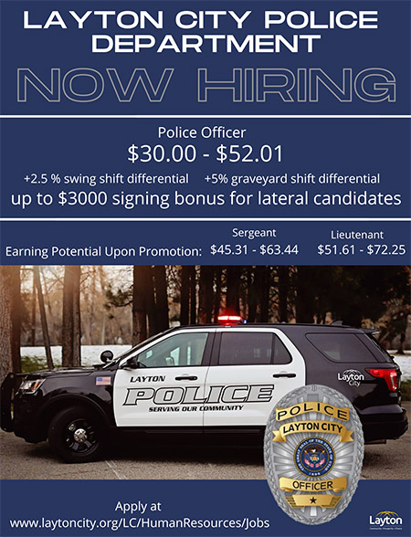 Police social media now hiring 2023 Landscape - 1