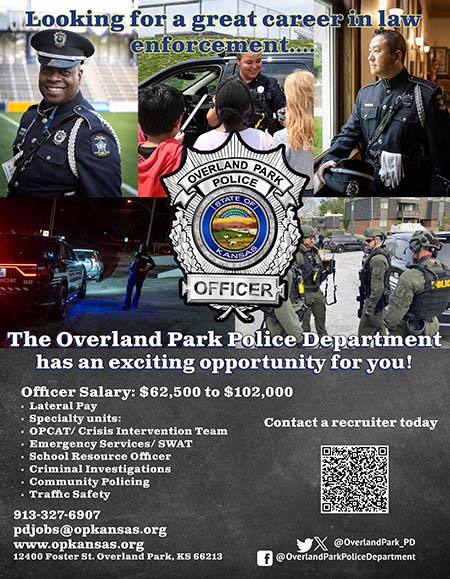 Overland Park Police New 2025 Ad 03.25.25