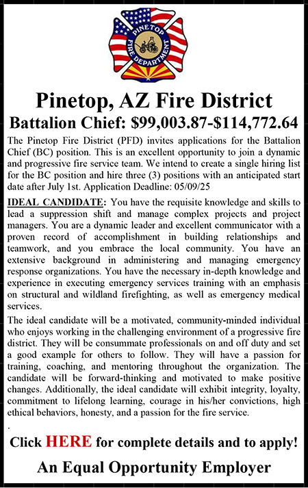 Pinetop Fire District Battalion Chief.pub