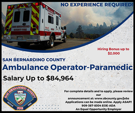 Ambulance Operator  Paramedic - AO-Paramedic 2025