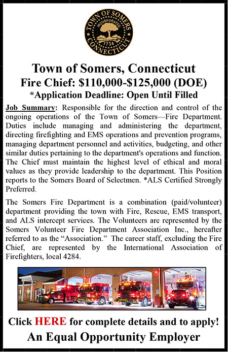 Town of Somers CT Fire Chief Ad.pub