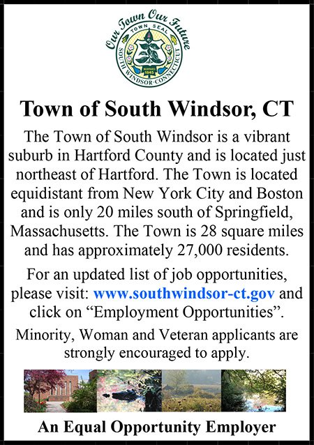 Town of South Windsor EEO Ad