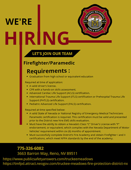 Truckee Meadows Fire Ad 03.28.25