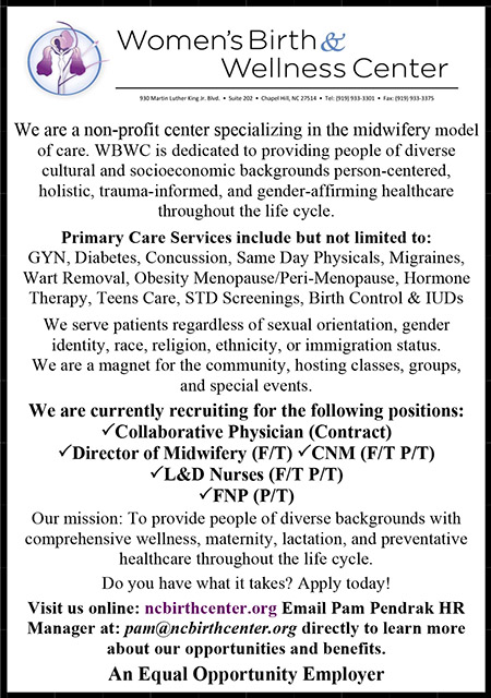 Womens Birth and Wellness Center Ad